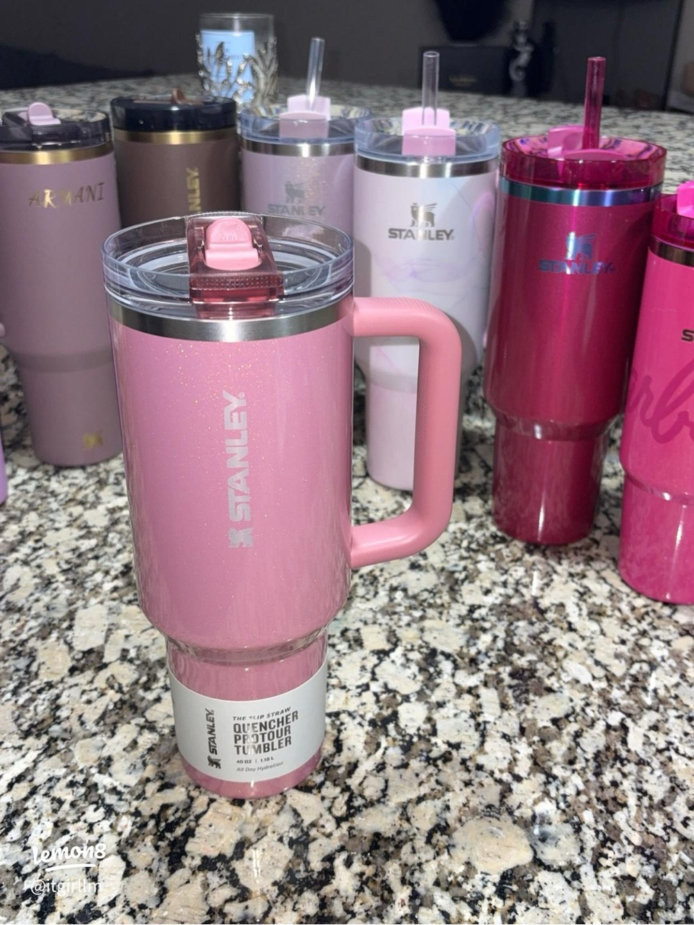 brand new stanley 40oz flip straw tumbler